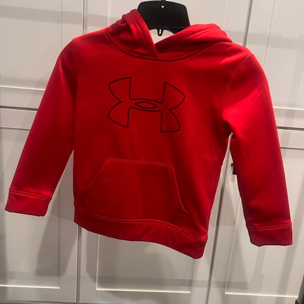 Under Armour Kids Bold Red Hoodie